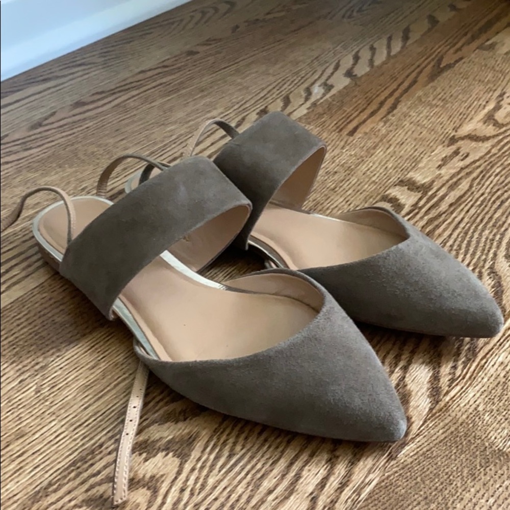 Banana Republic suede flats